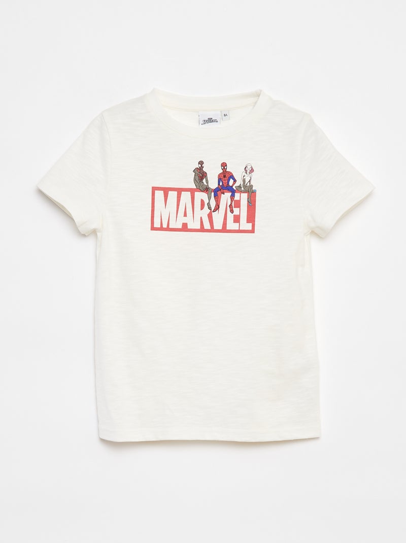 Korte pyjama 'Avengers' - 2-delig WIT - Kiabi