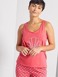 Korte pyjama 'Good Morning' - Kiabi