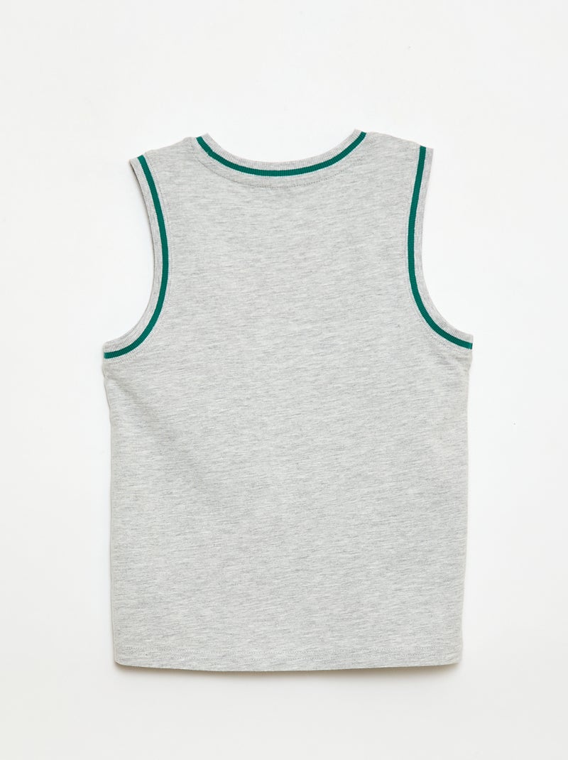 Korte pyjama hemdje + short - 2-delig Groen - Kiabi