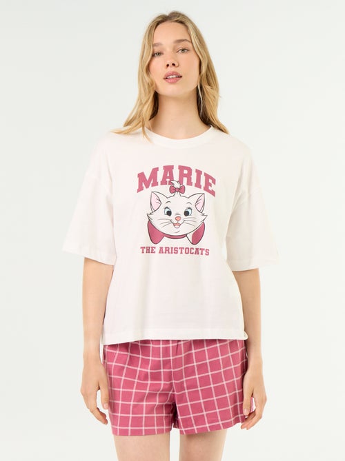 Korte pyjama 'Marie' - 2-delig - Kiabi