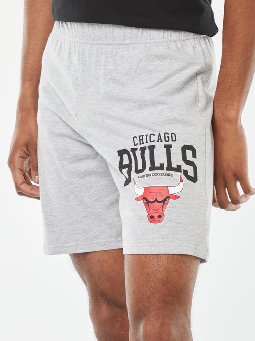 Korte pyjama met 'Chicago Bulls'-print - 2-delig - Kiabi