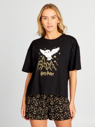 Korte pyjama met 'Harry Potter'-print - 2-delig