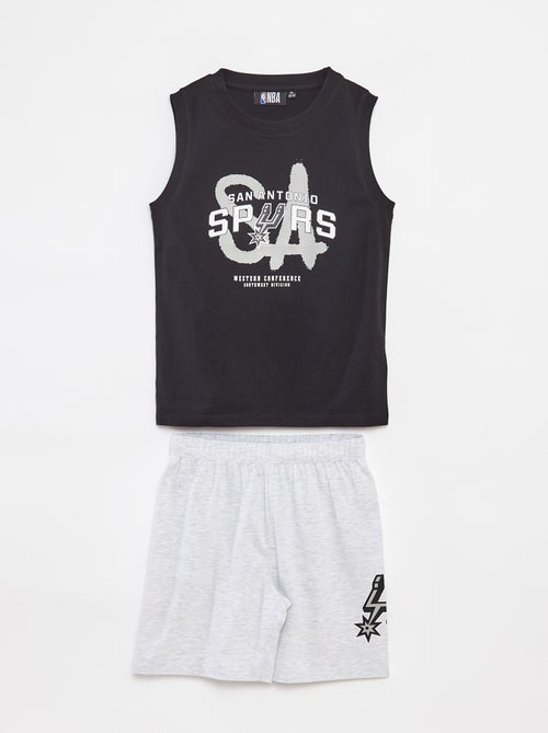 Korte pyjama met singlet + short - 2-delig - Kiabi