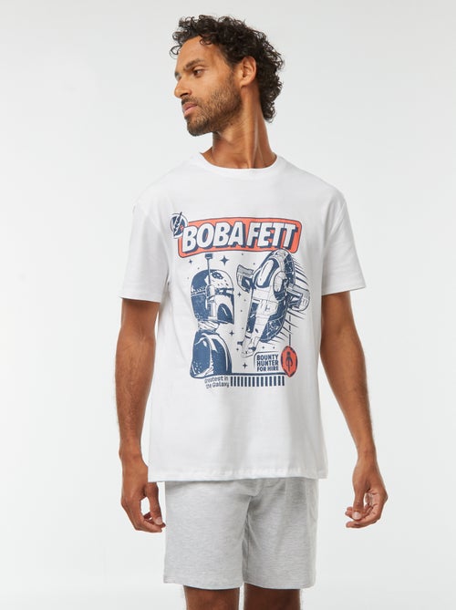 Korte pyjama met 'Star Wars'-print - 2-delig - Kiabi