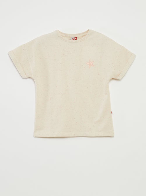 Korte pyjama met T-shirt + short - 2-delig - Kiabi