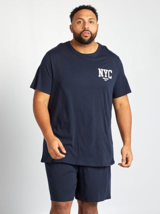 Korte pyjama met T-shirt + short - 2-delig