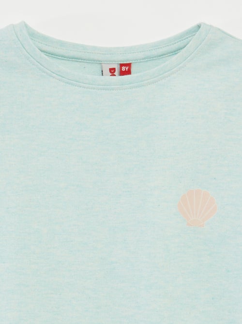 Korte pyjama met T-shirt + short - 2-delig - Kiabi