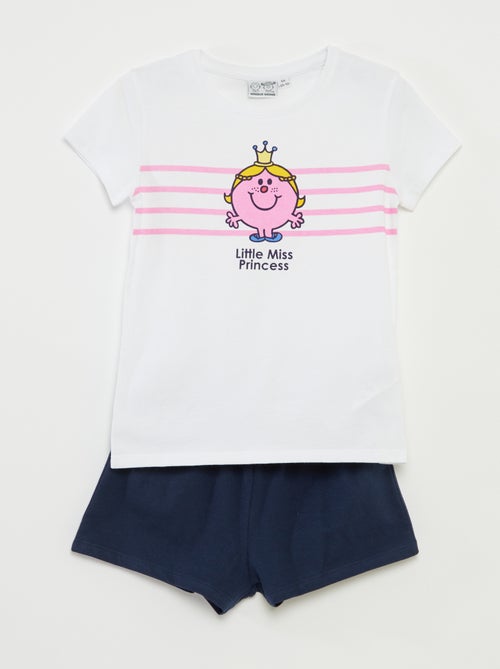 Korte pyjama met T-shirt + short - 2-delig - Kiabi