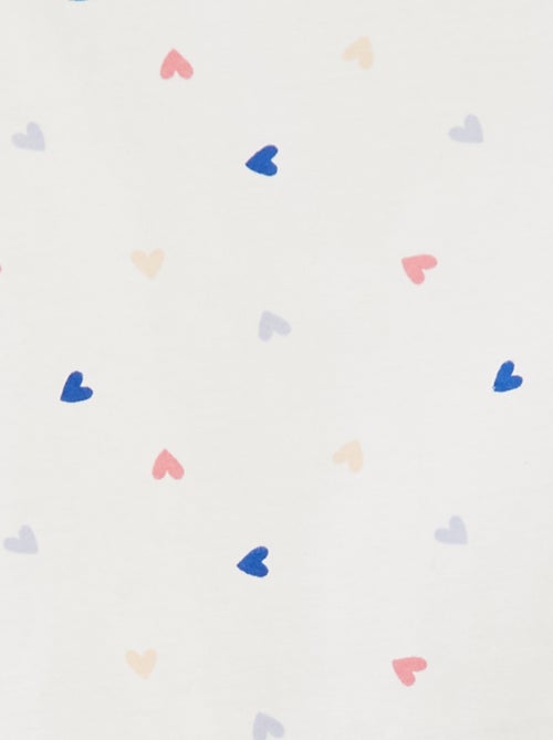 Korte pyjama met T-shirt + short - 2-delig - Kiabi