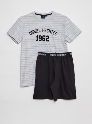 Korte pyjama met T-shirt + short - 2-delig