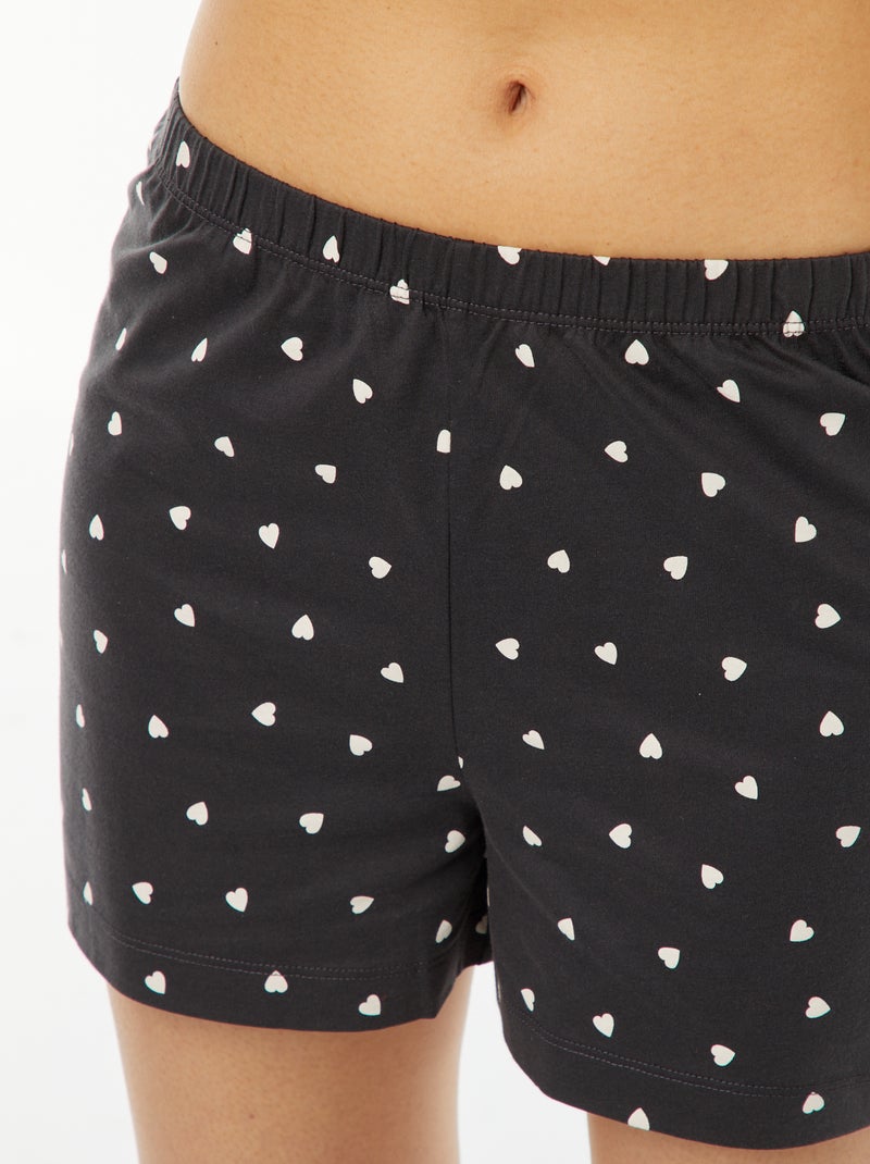 Korte pyjama 'Minnie' - 2-delig Rose - Kiabi