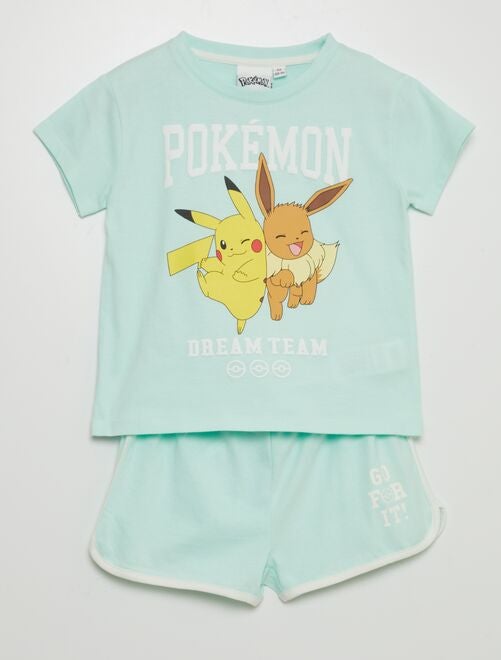 Korte pyjama 'Pokémon' - 2-delig - Kiabi