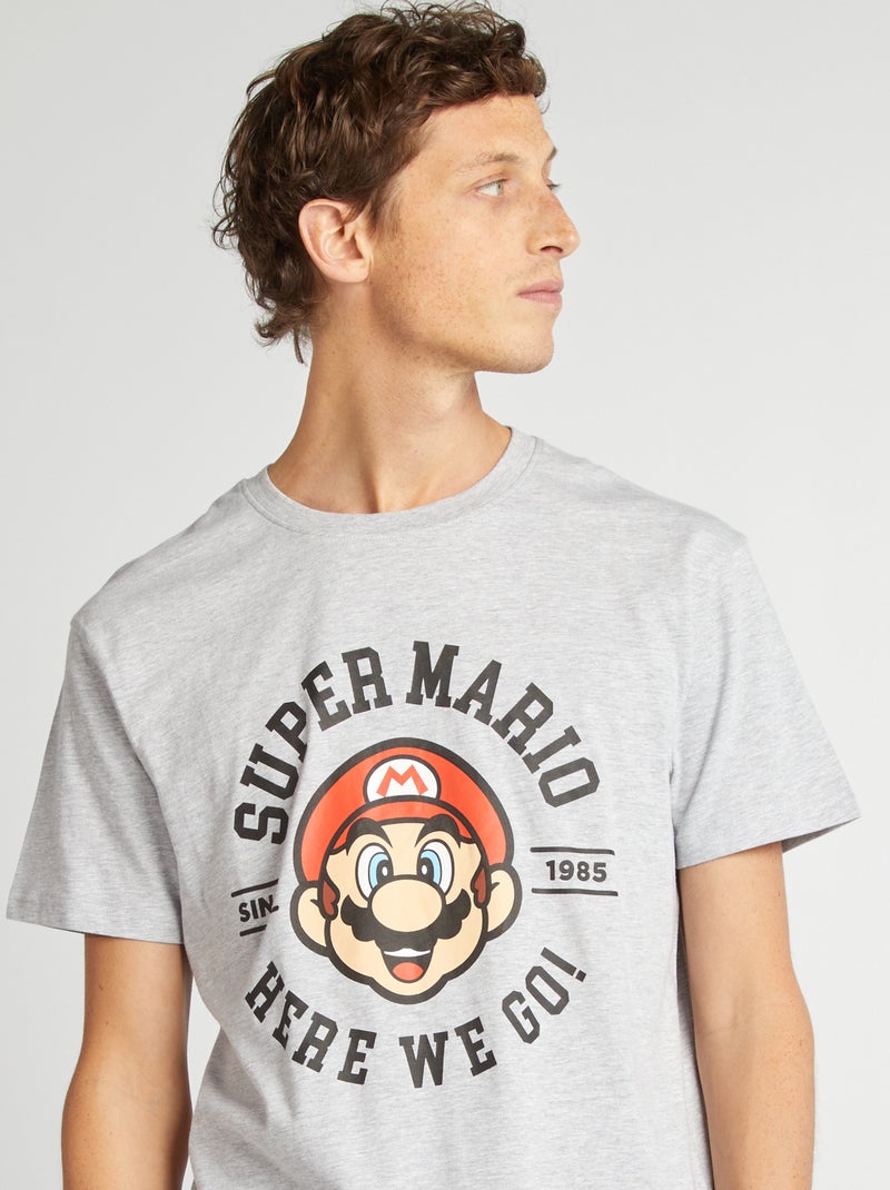 Korte pyjama 'Super Mario' - 2-delig ZWART - Kiabi