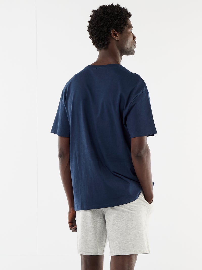 Korte pyjama 'Superman' T-shirt en short - 2-delig Blauw - Kiabi