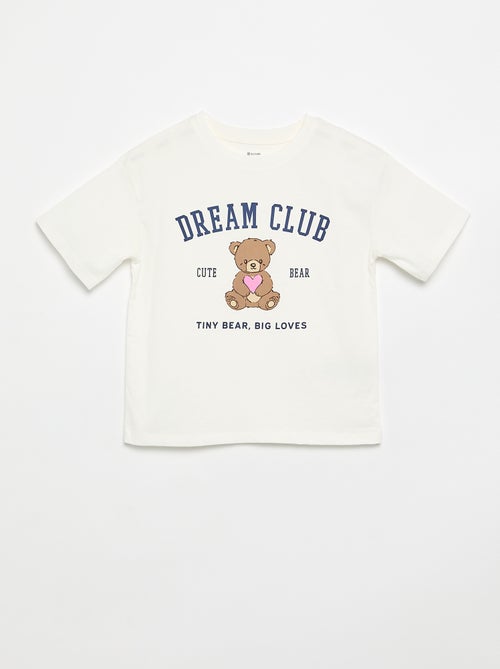 Korte pyjama T-shirt en short - 2-delig - Kiabi