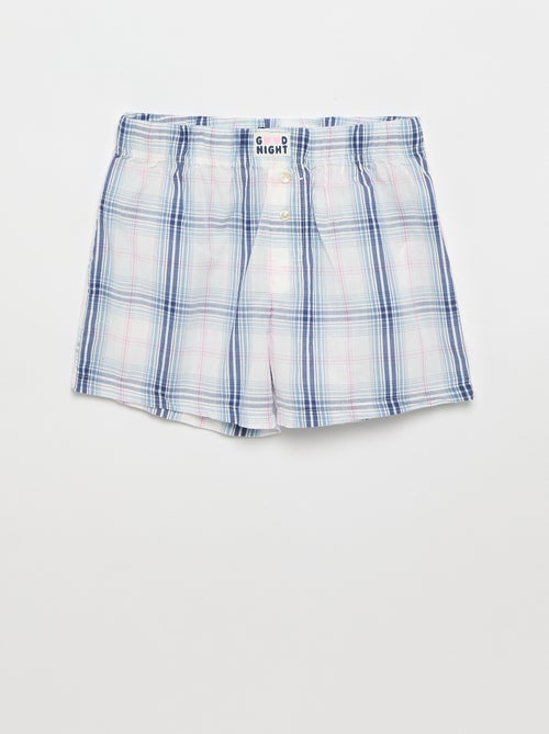 Korte pyjama T-shirt en short - 2-delig - Kiabi