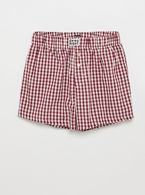 Korte pyjama T-shirt en short - 2-delig - Kiabi