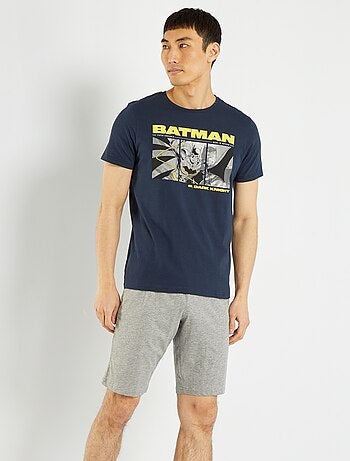 Korte pyjama van jersey 'Batman' - 2-delig - Kiabi