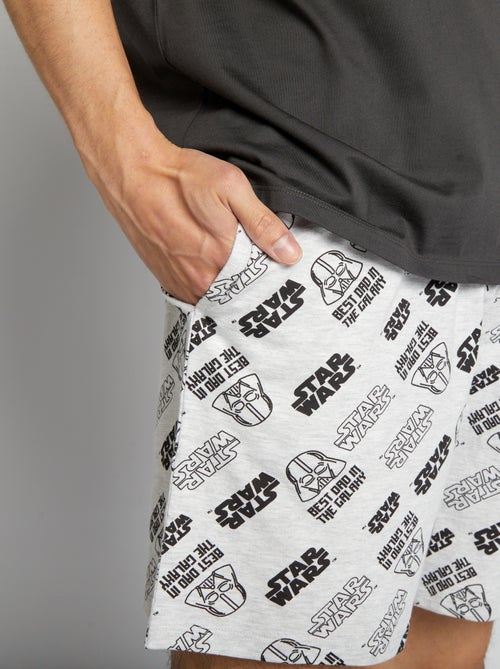 Korte pyjama van jersey 'Star Wars' - 2-delig - Kiabi