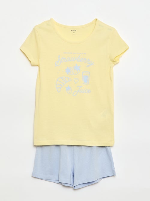 Korte pyjamaset - 2-delig - Kiabi