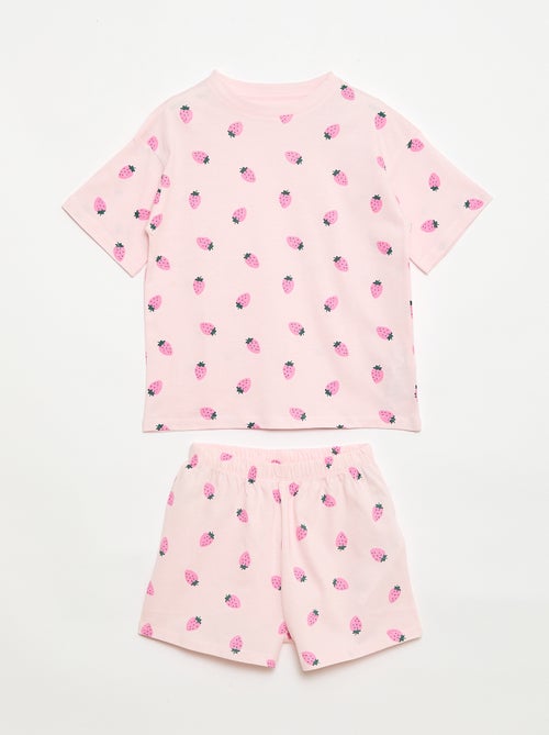 Korte pyjamaset - 2-delig - Kiabi