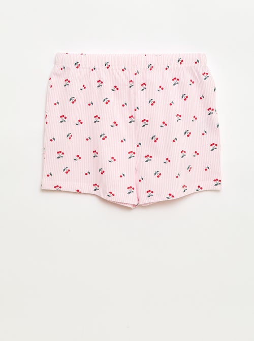 Korte pyjamaset - 2-delig - Kiabi