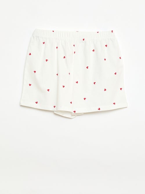 Korte pyjamaset - 2-delig - Kiabi