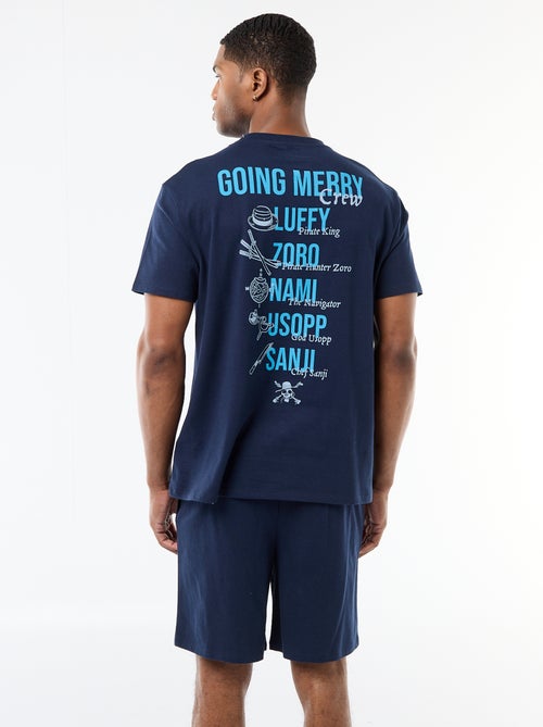 Korte pyjamaset 'One piece' - 2-delig - Kiabi