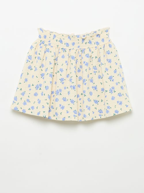 Korte rok in skatermodel met geïntegreerde short - Kiabi