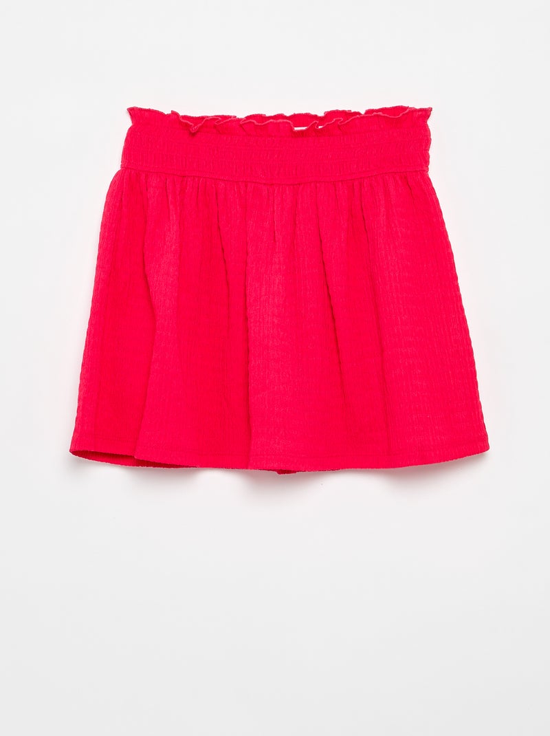 Korte rok in skatermodel met geïntegreerde short Rose - Kiabi