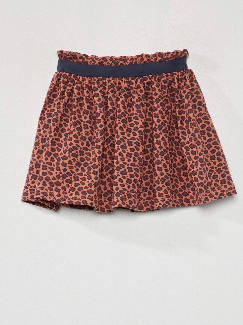 Rok luipaardprint outlet