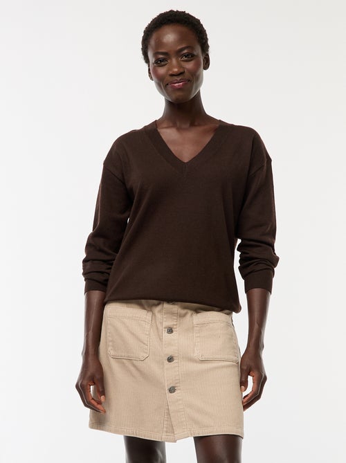 Korte rok van corduroy 'JDY' - Kiabi