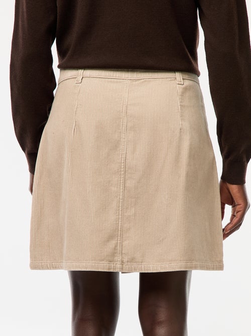 Korte rok van corduroy 'JDY' - Kiabi