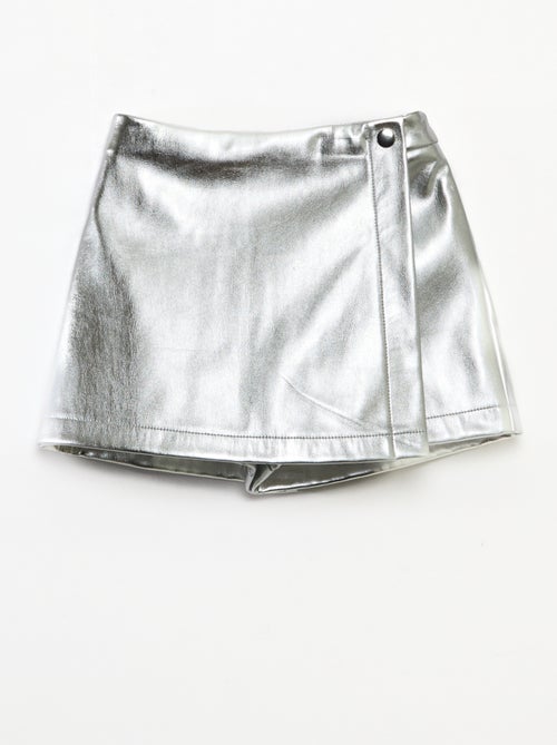 Korte rok van imitatieleer - Kiabi Korte rok van imitatieleer - Kiabi