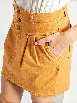 Korte rok van keperstof - Kiabi