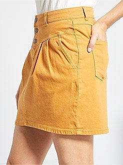 Korte rok van keperstof - Kiabi