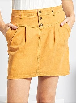 Korte rok van keperstof - Kiabi