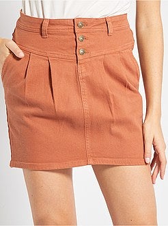 Korte rok van keperstof - Kiabi