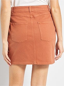 Korte rok van keperstof - Kiabi