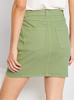 Korte rok van keperstof - Kiabi