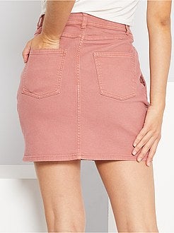 Korte rok van keperstof - Kiabi