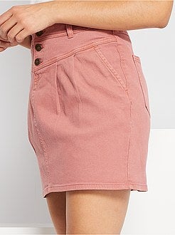 Korte rok van keperstof - Kiabi