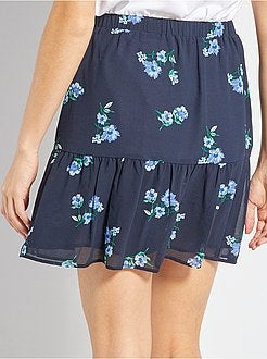 Korte rok van voile - Kiabi