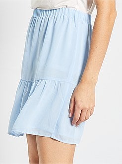 Korte rok van voile - Kiabi