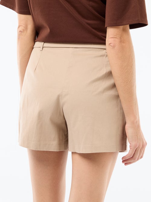 Korte rokshort met riem - Kiabi
