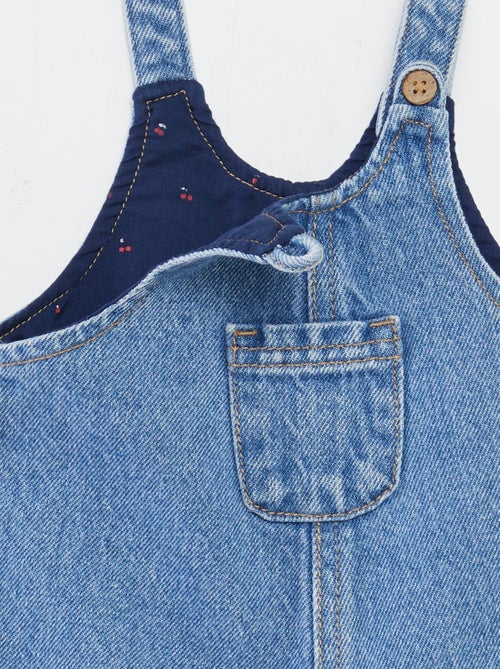 Korte salopette met borstzakje - Kiabi