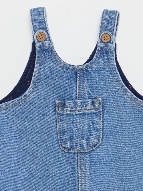 Korte salopette met borstzakje - Kiabi