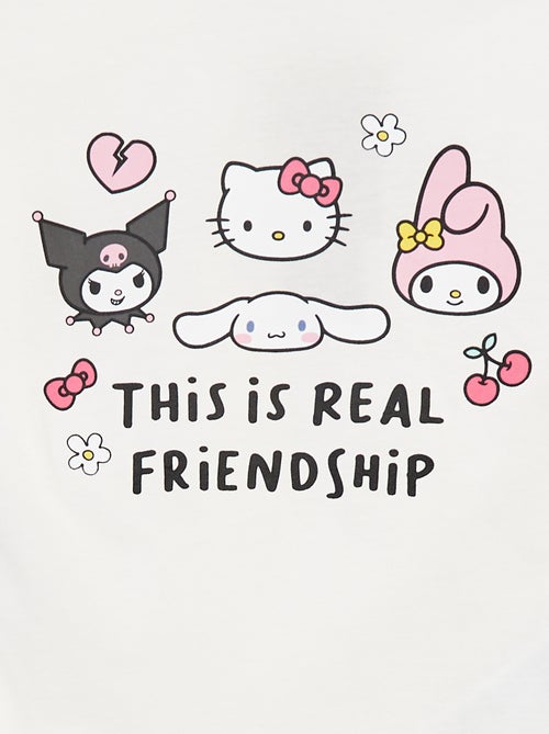 Korte setje - T-shirt + short 'Hello Kitty' - 2-delig - Kiabi