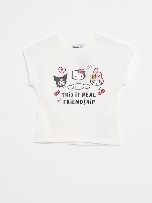 Korte setje - T-shirt + short 'Hello Kitty' - 2-delig - Kiabi