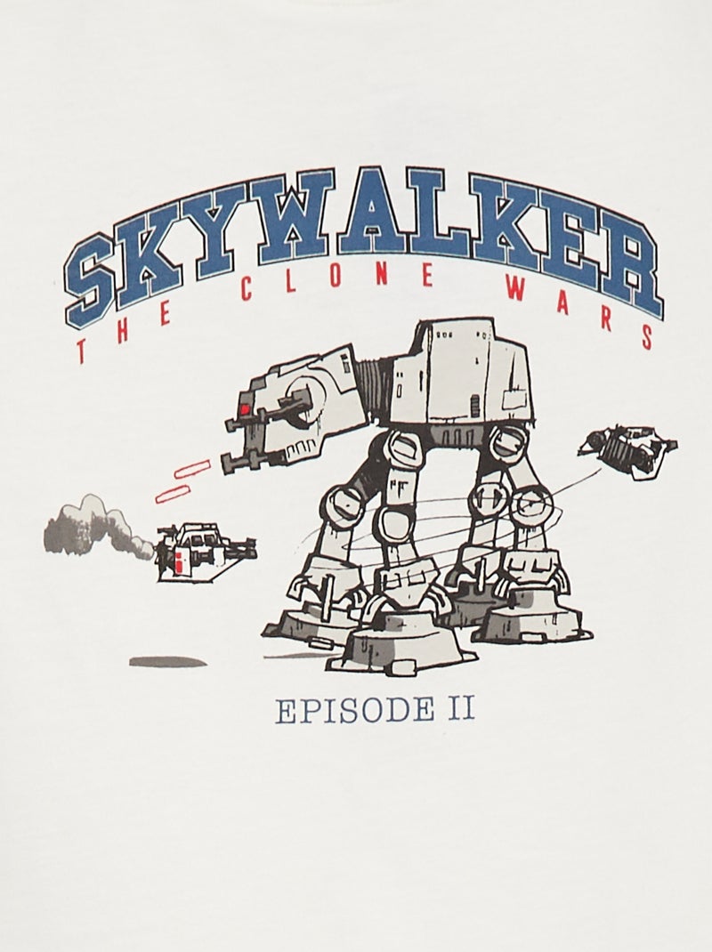 Korte setje - T-shirt + short 'Star Wars' - 2-delig BIEGE - Kiabi